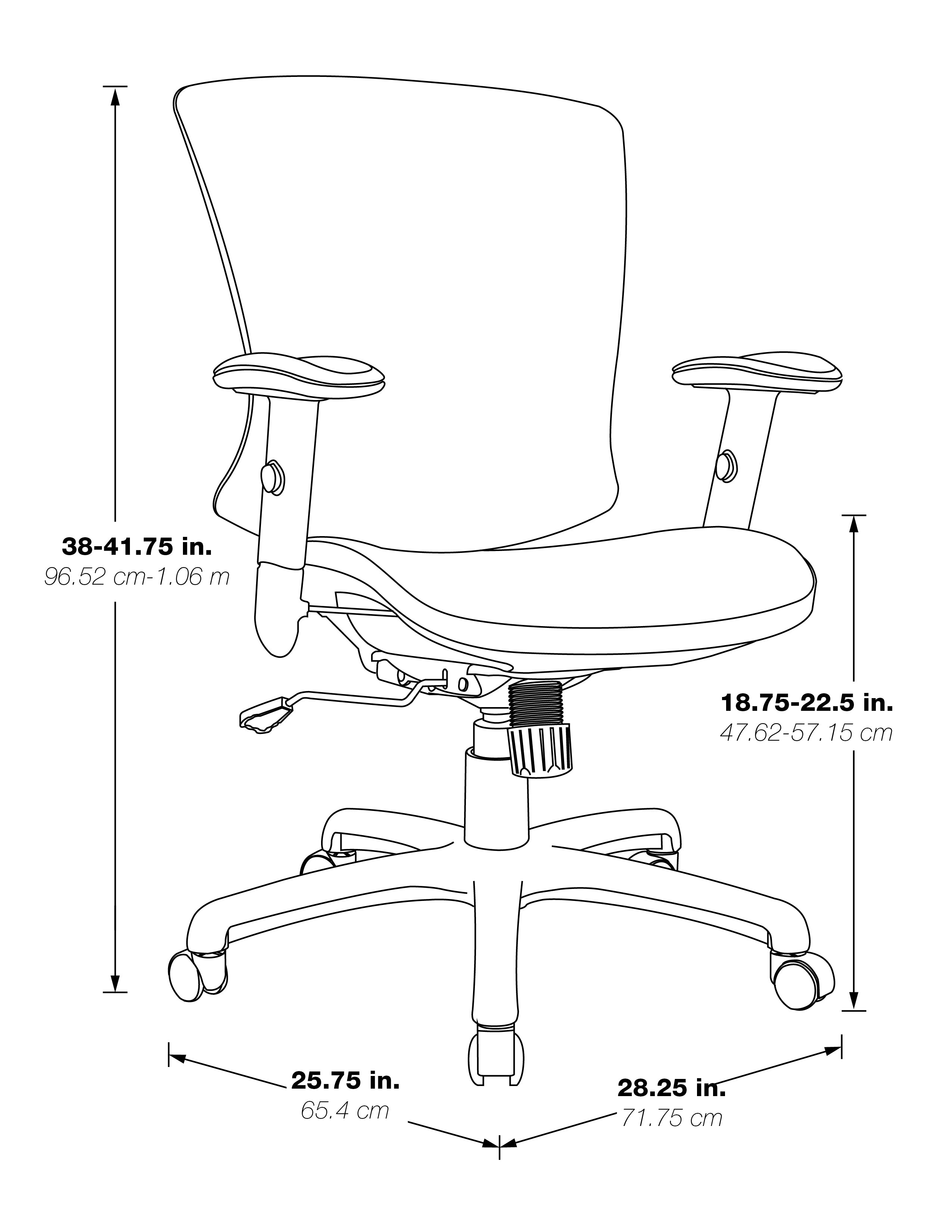 Mesh Screen Seat and Back Chair